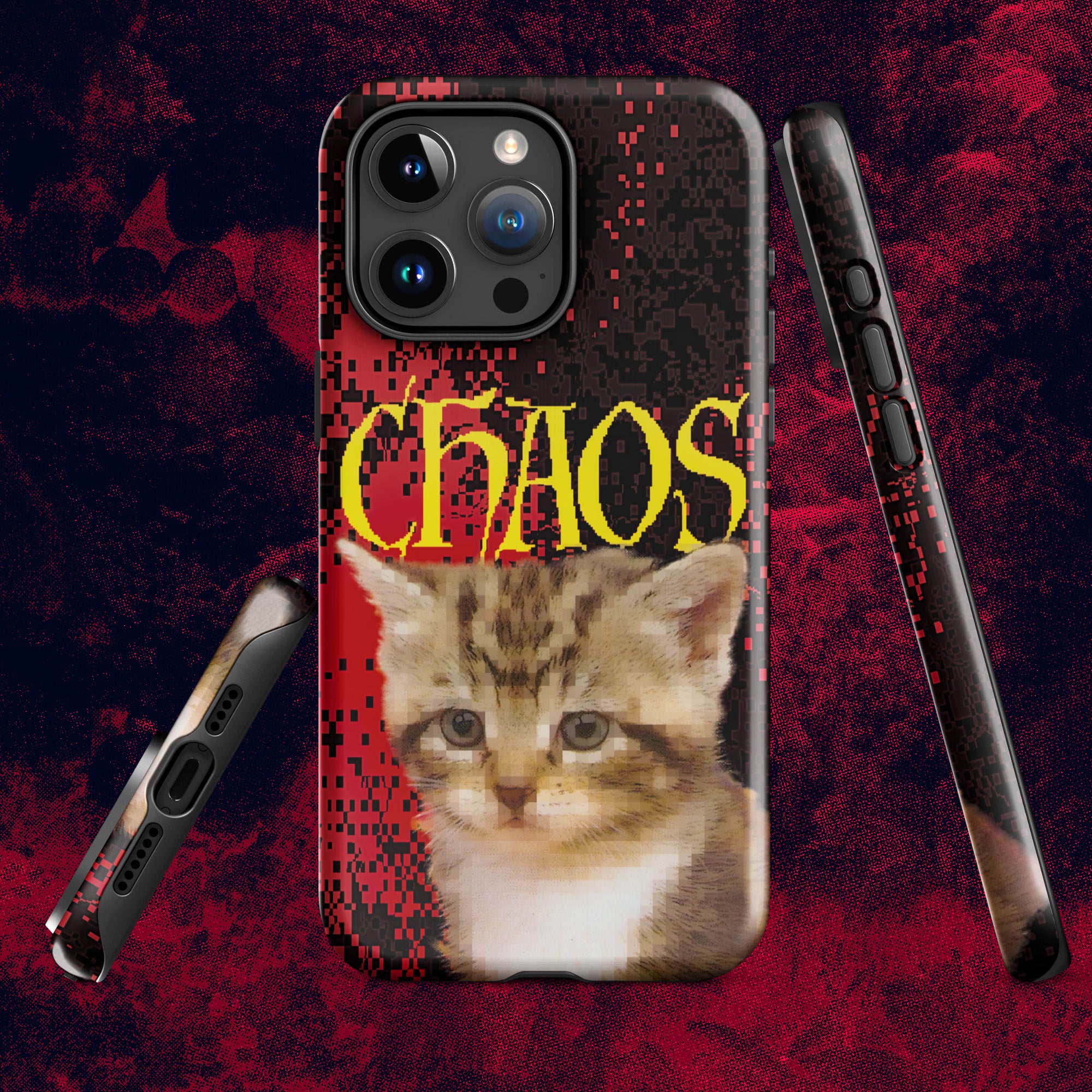 iphone tough case - cha0s