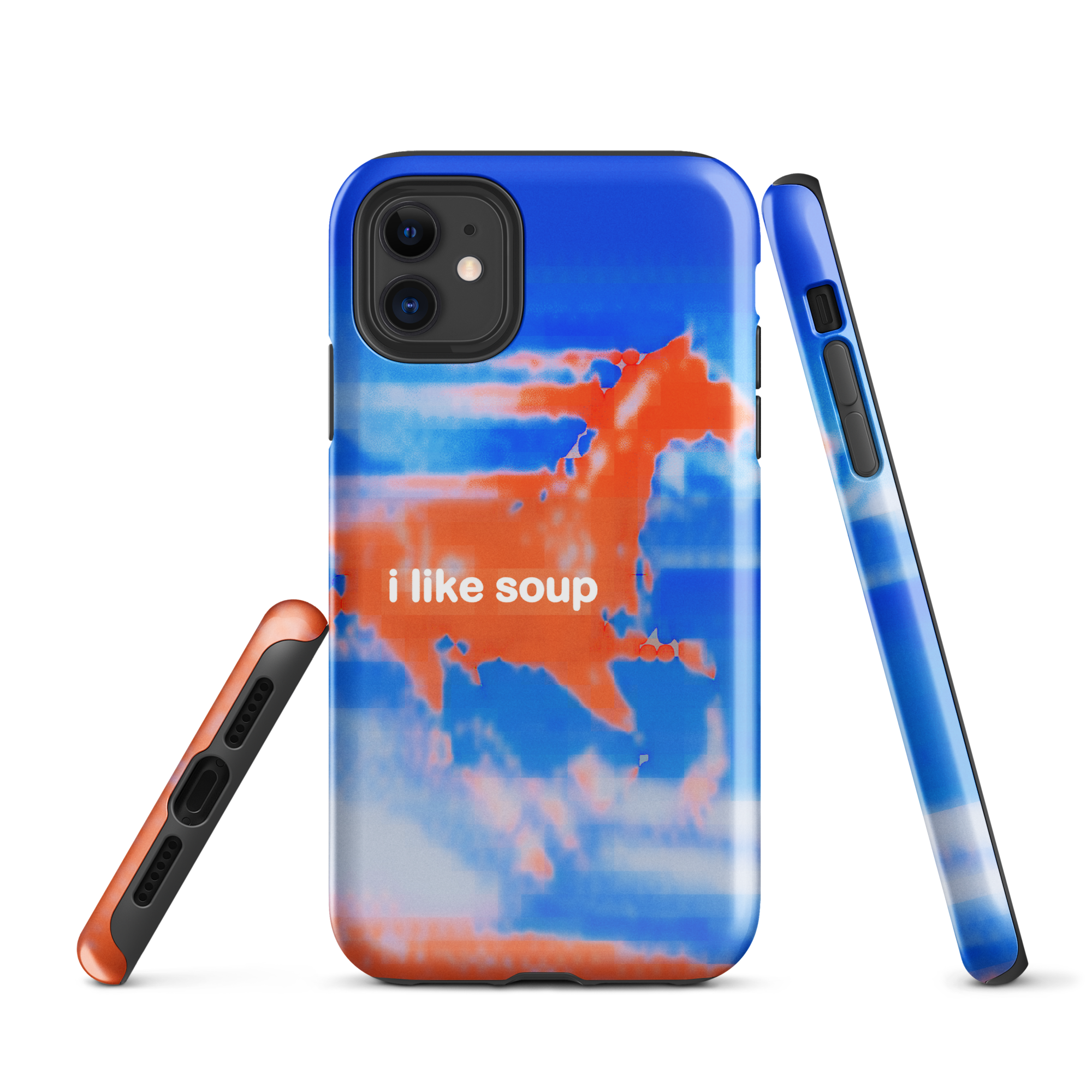 iphone tough case - i like soup