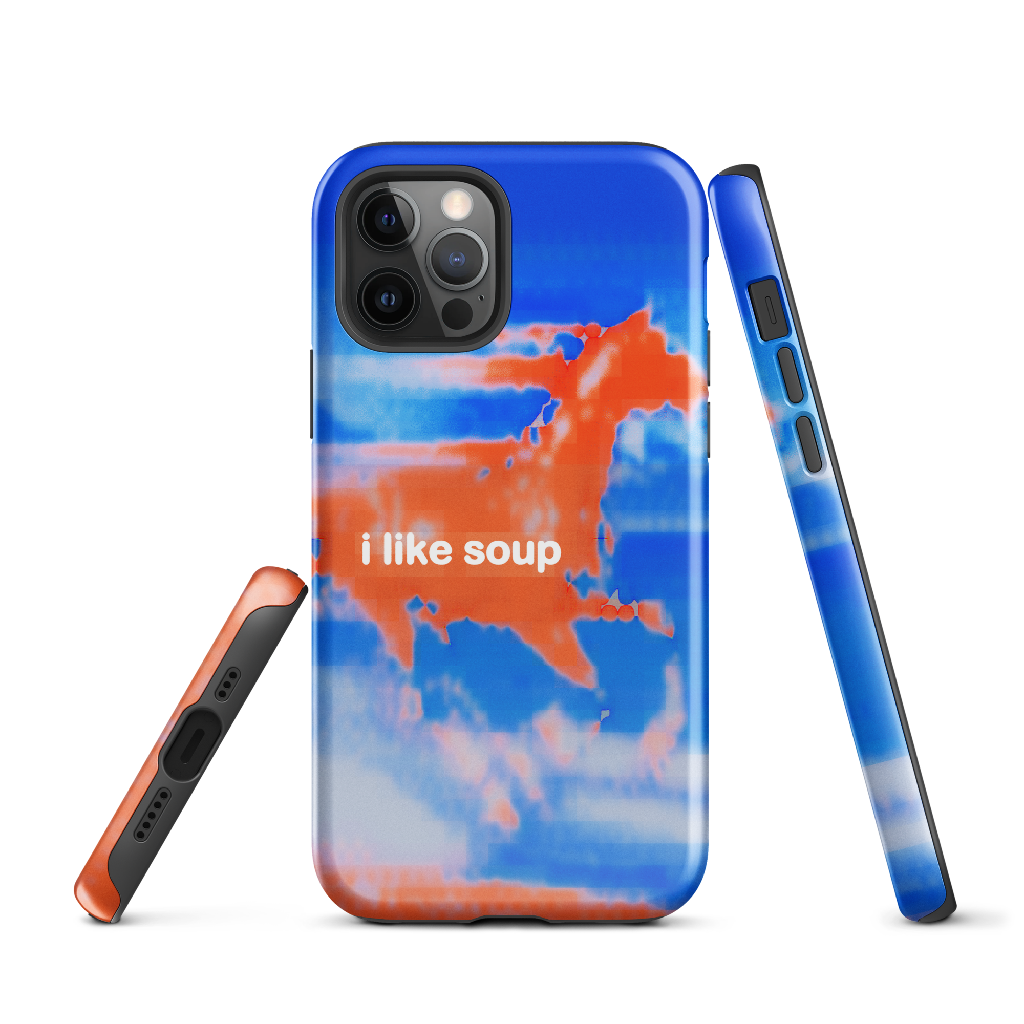 iphone tough case - i like soup